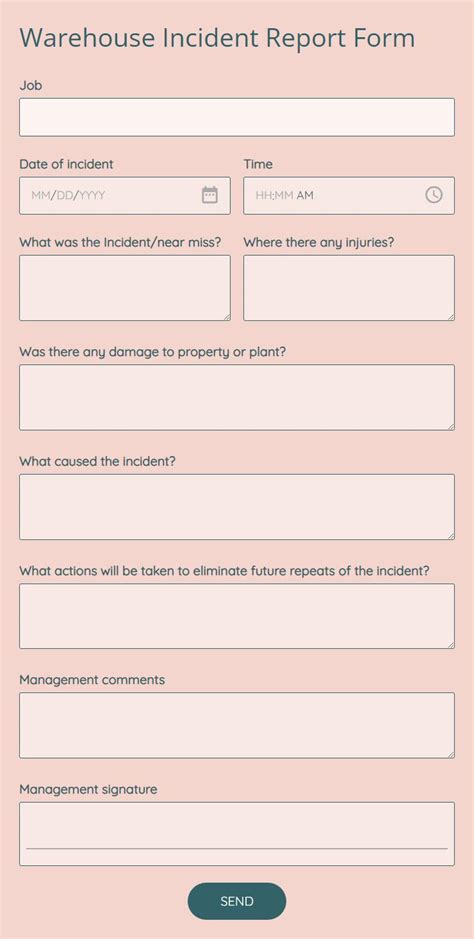 Warehouse Incident Report