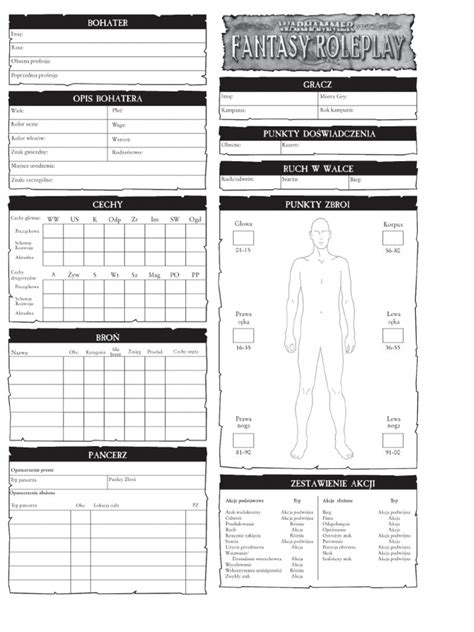 Warhammer Fantasy Roleplay Pdf
