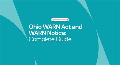 warn notice ohio