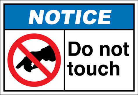 warnH032 do not touch