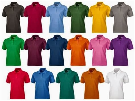 Warna Baju Kaos Seragam  Biang Baju Contoh Baju Kaos Oblong Dan Warna - Warna Baju Kaos Seragam