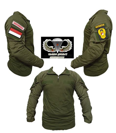 Warna Baju Tactical  Model Kaos Olahraga Lengan Panjang Terbaru - Warna Baju Tactical