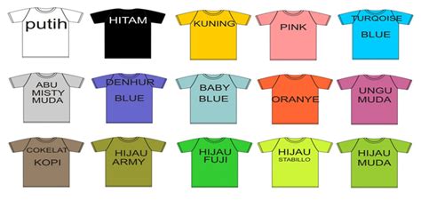Warna Baju Yang Bagus  Tips Memilih Warna Kaos Sesuai Warna Kulit Hygmatic - Warna Baju Yang Bagus