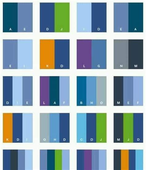Warna Biru Apa  54 Perpaduan Warna Yang Cocok Untuk Biru Dongker - Warna Biru Apa