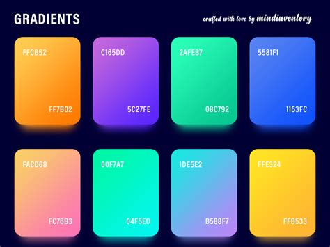 Warna Gradient Yang Bagus  Rekomendasi Website Penyedia Color Palette Dan Gradient Teksnologi - Warna Gradient Yang Bagus