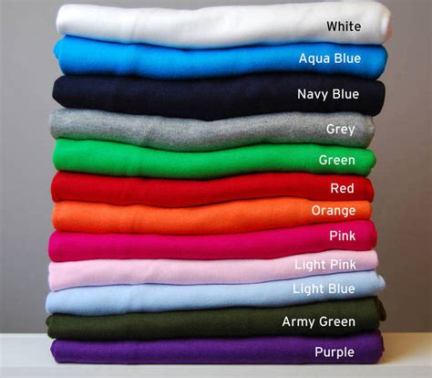 Warna Kaos Yang Bagus  17 Bahan Kaos Yang Bagus Jenis Kain Kaos - Warna Kaos Yang Bagus