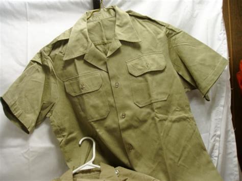 Warna Khaki  Army Khaki Shirt Short Sleeve - Warna Khaki