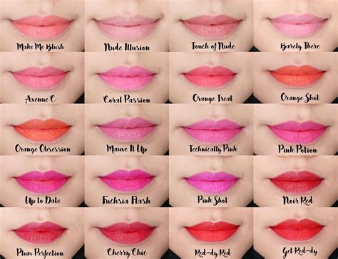 warna lipstik maybelline
