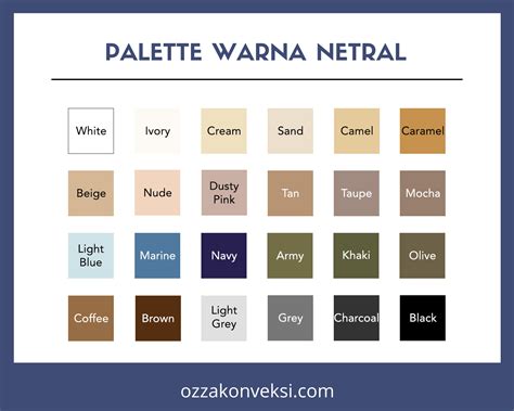 Warna Netral Untuk Baju Cocok Untuk Fashion Kamu Warna Pdl Yang Bagus - Warna Pdl Yang Bagus