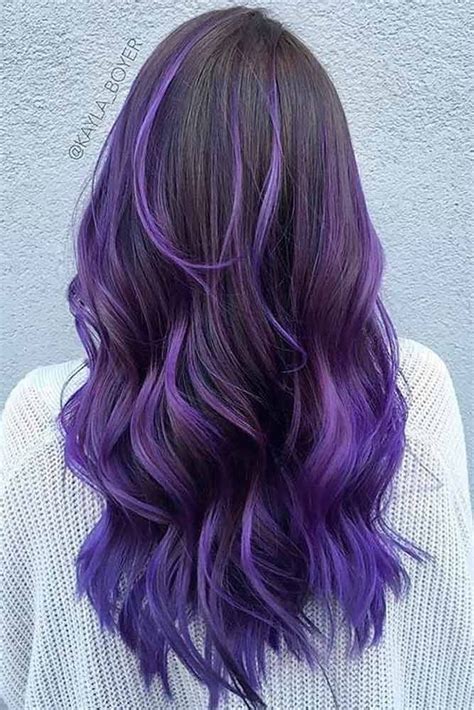 Warna Purple Seperti Apa  Inspirasi Istimewa Rambut Warna Purple Model Rambut - Warna Purple Seperti Apa
