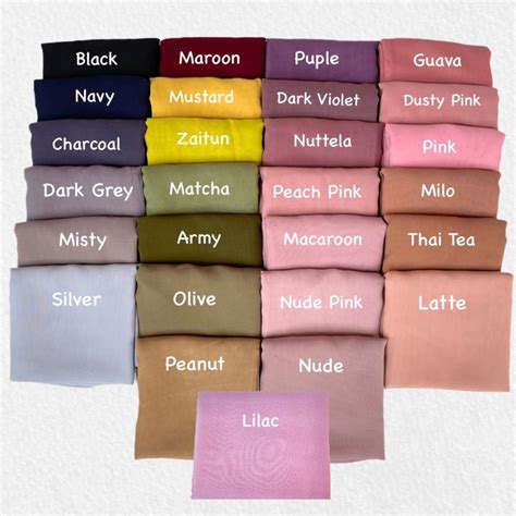 Warna Purple Seperti Apa  Jual 95rb Get 5pcs Bella Square Polly Cotton - Warna Purple Seperti Apa