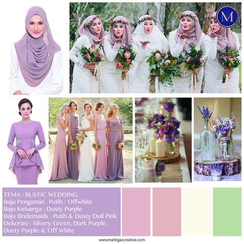 Warna Ungu Lavender  Baju Pengantin Warna Purple Lembut 15 Inspirasi Model - Warna Ungu Lavender