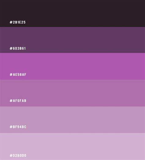 Warna Violet  Lilac And Purple Colour Scheme Colour Palette 40 - Warna Violet