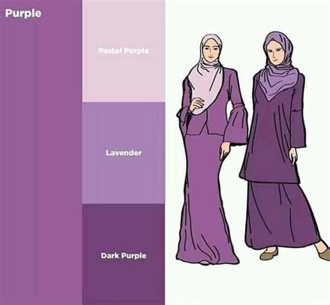 Warna Warna Baju  Cara Kombinasi Warna Baju Dan Kerudung Yang Cocok - Warna Warna Baju