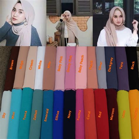Warna Yang Bagus  Rekomendasi Warna Jilbab Yang Cocok Untuk Baju Warna - Warna Yang Bagus