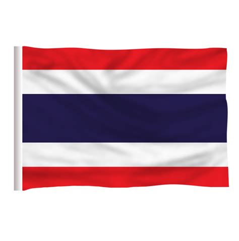 WARNA BENDERA THAILAND - Promo Bendera Thailand Ukuran 90x135 Diskon 5% Di Seller Agra