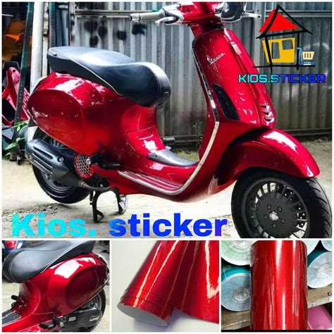 WARNA MERAH CANDY METALIK - membuat warna oplosan mistic red candy