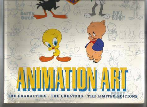 warner bros animation art the characters the creat