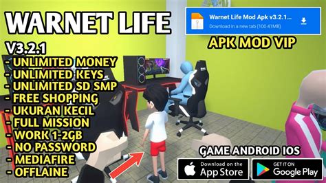 Warnet Life Mod Apk Unlimited Money Versi Terbaru Warnet Life Mod Apk - Warnet Life Mod Apk