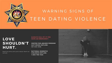 warning signs of teen dating violence ncadv