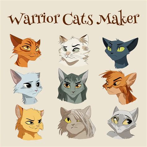 Warrior Cats Cat Maker