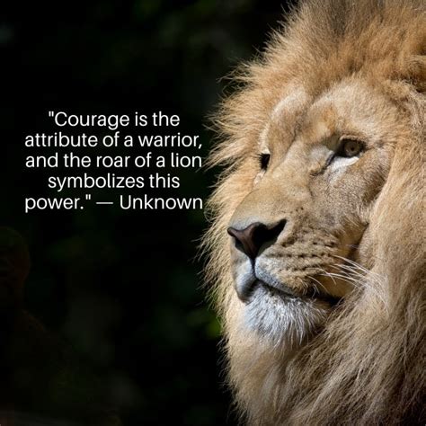 Warrior Lion Quotes