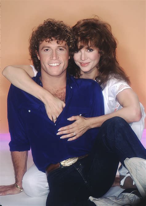 was andy gibb dating victoria principal when he died