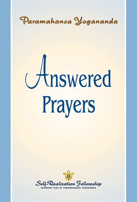 Was Answered Prayers Published