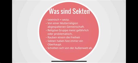 Was Sind Sekten