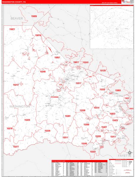 washington pa zip code