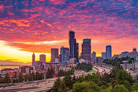 washington sunset