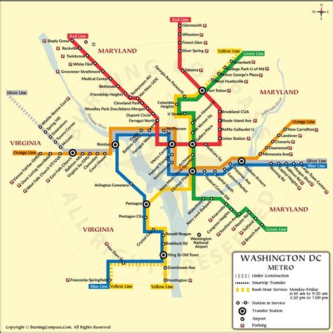washington transit map