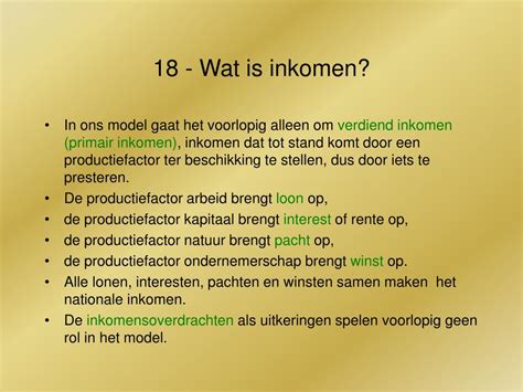 wat is inkomen