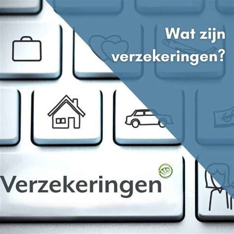 wat is verzekering