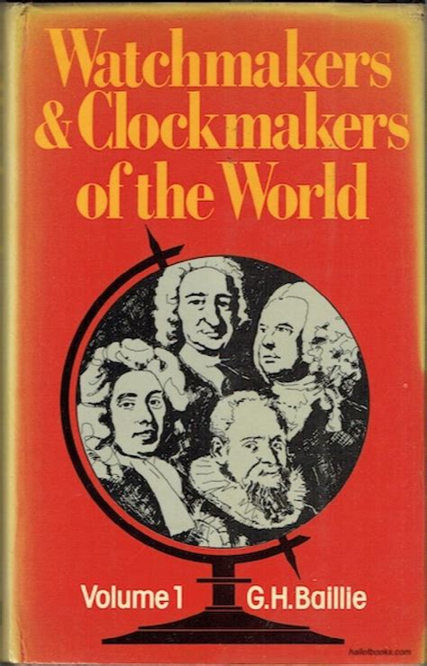 Full Download Watchmakers And Clockmakers Of The World 