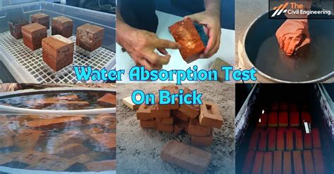 water absorption test brick astm