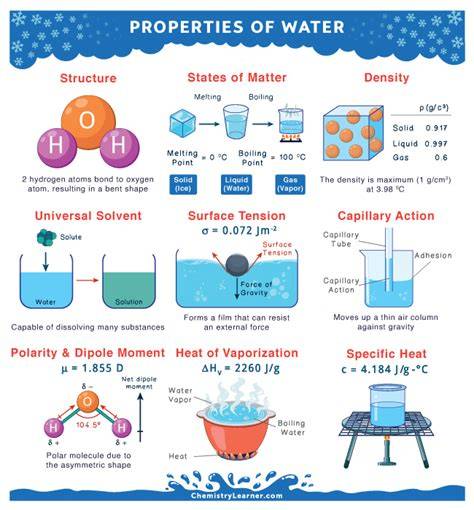 water and its properties answer key