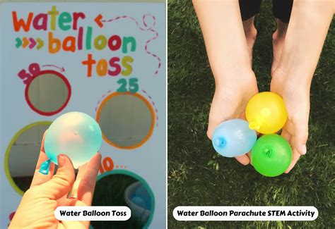 Water Balloon Game Learning After School No Time Math Balloons - Math Balloons