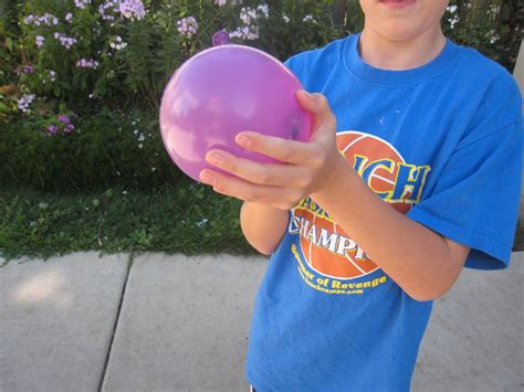 Water Balloon The Kitchen Pantry Scientist Water Balloon Science Experiment - Water Balloon Science Experiment