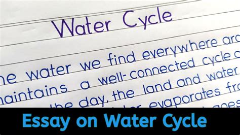 Water Cycle Essay Academic Writing Help Amp Top Hydrological Cycle Worksheet - Hydrological Cycle Worksheet