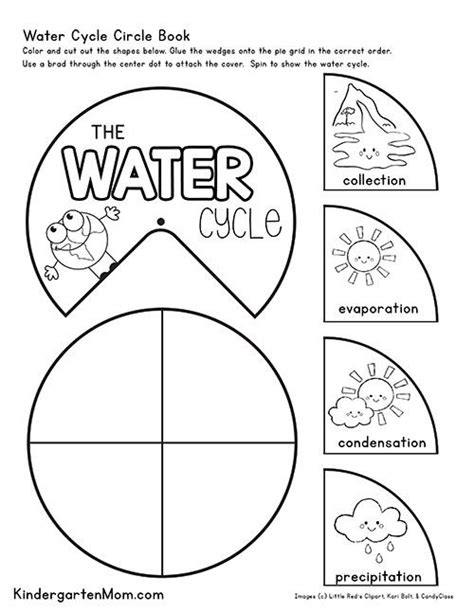 Water Cycle Printable Book For Kids 123 Homeschool Water Cycle 1st Grade - Water Cycle 1st Grade