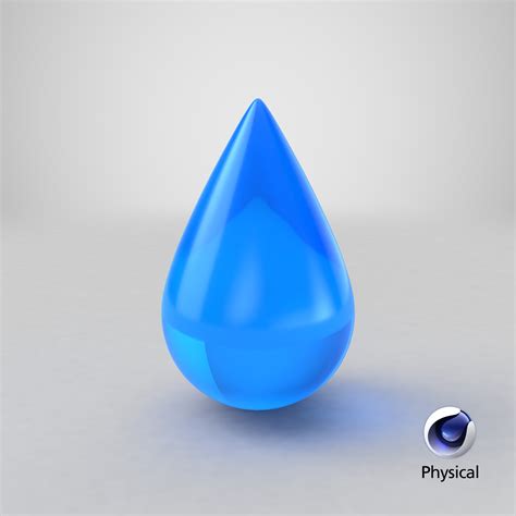 water drop 3d model free download