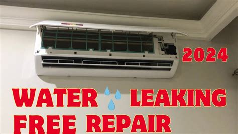 water leaking from ac indoor unit