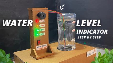 Water Level Indicator Full Project Writeup Pdf