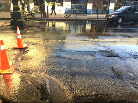 water main break