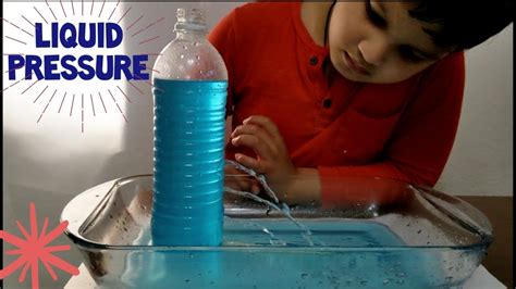 Water Pressure Science Experiments   Water Pressure With Water Bottle Experiment Playing With - Water Pressure Science Experiments