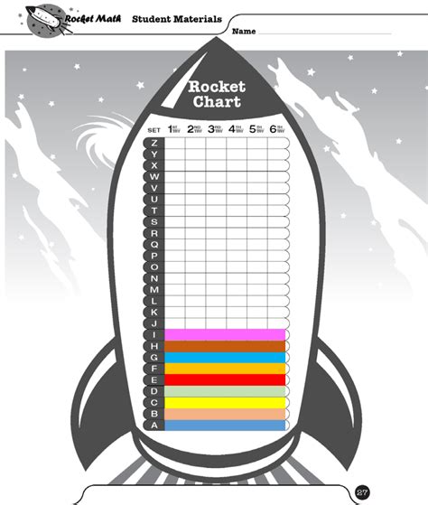 Water Rocketry Rocket Math Sheet - Rocket Math Sheet