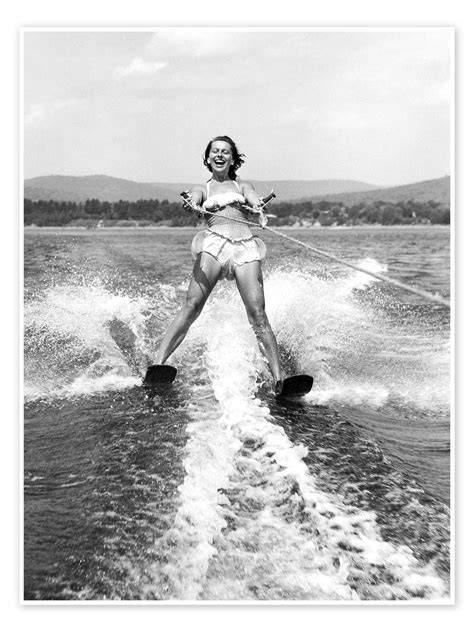 water ski nude