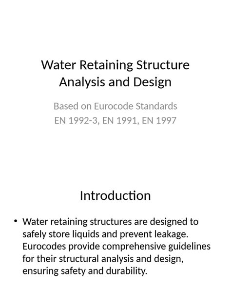 Download Water Retaining Structures Analysis And Design 