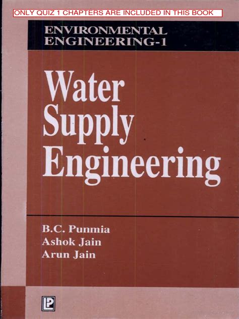 Read Water Suply Engineering By Pumia 
